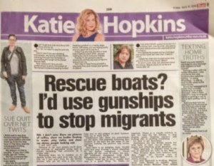 Katie Hopkins gunships