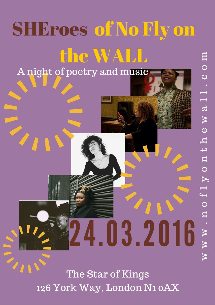 SHEroes of No Fly on the WALL Poster 4 - correct date